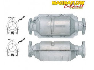 MAGNAFLOW 80252 katalizatoriaus keitiklis 
 Išmetimo sistema -> Katalizatoriaus keitiklis
175131701, 811131701BX, 175131701