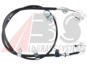 A.B.S. K17605 trosas, stovėjimo stabdys 
 Stabdžių sistema -> Valdymo svirtys/trosai
4642052340, 4642052340