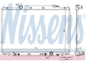 NISSENS 681382 radiatorius, variklio aušinimas 
 Aušinimo sistema -> Radiatorius/alyvos aušintuvas -> Radiatorius/dalys
19010PNC902, 19010PNCJ52