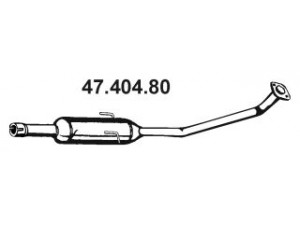 EBERSPÄCHER 47.404.80 vidurinis duslintuvas 
 Išmetimo sistema -> Duslintuvas
17410-OD290