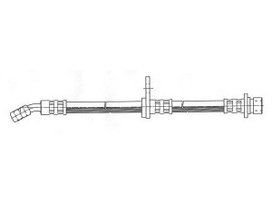 KAWE 511460 stabdžių žarnelė