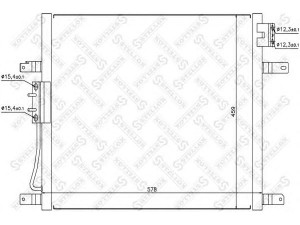 STELLOX 10-45378-SX kondensatorius, oro kondicionierius 
 Oro kondicionavimas -> Kondensatorius
55116931AA