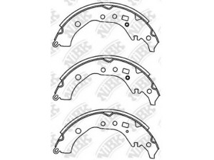 NiBK FN2389 stabdžių trinkelių komplektas 
 Techninės priežiūros dalys -> Papildomas remontas