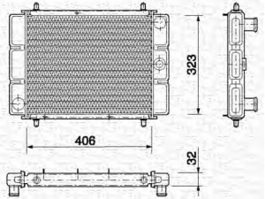 MAGNETI MARELLI 350213721000 radiatorius, variklio aušinimas 
 Aušinimo sistema -> Radiatorius/alyvos aušintuvas -> Radiatorius/dalys
ADU8016, ADU9515, ATP1106, GRD107