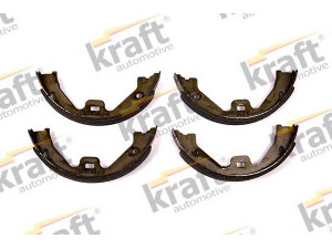 KRAFT AUTOMOTIVE 6028020 stabdžių trinkelių komplektas, stovėjimo stabdis 
 Stabdžių sistema -> Rankinis stabdys
GBS90838, SFS100190