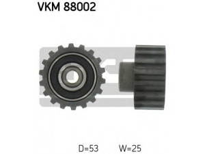 SKF VKM 88002 kreipiantysis skriemulys, paskirstymo diržas 
 Diržinė pavara -> Paskirstymo diržas/komplektas -> Laisvasis/kreipiamasis skriemulys
13073-AA000