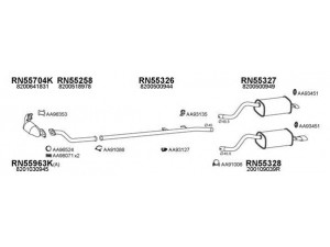 VENEPORTE 550593 išmetimo sistema 
 Išmetimo sistema -> Išmetimo sistema, visa