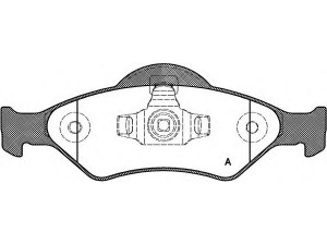 OPEN PARTS BPA0765.00 stabdžių trinkelių rinkinys, diskinis stabdys 
 Techninės priežiūros dalys -> Papildomas remontas
1111857, 1111858, 1130715, 1206062