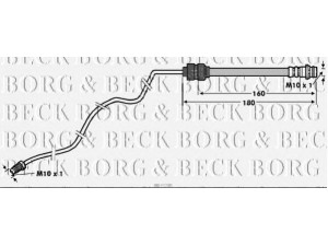 BORG & BECK BBH7785 stabdžių žarnelė 
 Stabdžių sistema -> Stabdžių žarnelės
1520322, 1671148, 6G91 2282 BG