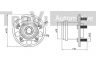 TREVI AUTOMOTIVE WB2176 rato guolio komplektas 
 Ašies montavimas/vairavimo mechanizmas/ratai -> Rato stebulė/montavimas -> Rato guolis
4241042020