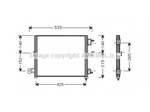 AVA QUALITY COOLING HY5062 kondensatorius, oro kondicionierius 
 Oro kondicionavimas -> Kondensatorius
9760602000, 9760602200, S9760602200