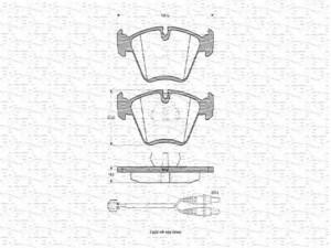 MAGNETI MARELLI 363702160261 stabdžių trinkelių rinkinys, diskinis stabdys 
 Techninės priežiūros dalys -> Papildomas remontas
447615116E, 4250-94, 425094
