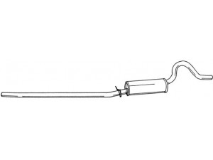 AKS DASIS SG12432 vidurinis duslintuvas