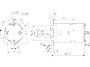 MAHLE ORIGINAL MM 225 elektrovariklis