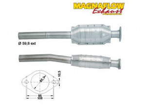 MAGNAFLOW 86366D katalizatoriaus keitiklis 
 Išmetimo sistema -> Katalizatoriaus keitiklis
7700414798