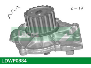 LUCAS ENGINE DRIVE LDWP0884 vandens siurblys 
 Aušinimo sistema -> Vandens siurblys/tarpiklis -> Vandens siurblys
074121019C, 274216, 30751022, 31293177