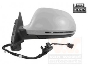 VAN WEZEL 0327807 išorinis veidrodėlis 
 Kėbulas -> Langai/veidrodėliai -> Veidrodėlis
4F0857535AF, 8T0857527D, 8T0857535E