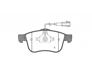 OPEN PARTS BPA1183.02 stabdžių trinkelių rinkinys, diskinis stabdys 
 Techninės priežiūros dalys -> Papildomas remontas
77363599, 77364587