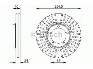 BOSCH 0 986 479 596 stabdžių diskas 
 Dviratė transporto priemonės -> Stabdžių sistema -> Stabdžių diskai / priedai
58129 4A100