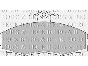 BORG & BECK BBP1080 stabdžių trinkelių rinkinys, diskinis stabdys 
 Techninės priežiūros dalys -> Papildomas remontas
115430281, 1661468, 5018981, 6117992