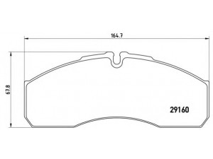 BREMBO P A6 022 stabdžių trinkelių rinkinys, diskinis stabdys 
 Techninės priežiūros dalys -> Papildomas remontas
2996532, 42536101, 0034204620, A0034204620
