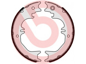 BREMBO S 83 563 stabdžių trinkelių komplektas, stovėjimo stabdis 
 Stabdžių sistema -> Rankinis stabdys
4654060050, 4655060060, 4658060050