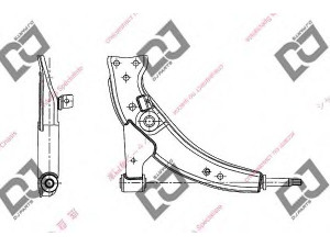 DJ PARTS DA1063 vikšro valdymo svirtis 
 Ašies montavimas/vairavimo mechanizmas/ratai -> Valdymo svirtis/pasukamosios svirties sujungimas -> Vairo trauklės (valdymo svirtis, išilginis balansyras, diago
48068-12110, 4806812110
