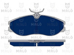 MAL? 1050356 stabdžių trinkelių rinkinys, diskinis stabdys 
 Techninės priežiūros dalys -> Papildomas remontas
1954460, 1957042, 1954460, 1957042