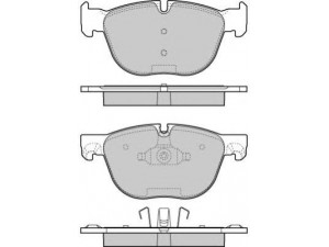 FREMAX FBP-1666 stabdžių trinkelių rinkinys, diskinis stabdys 
 Techninės priežiūros dalys -> Papildomas remontas
34 11 4 074 370, 34 11 6 778 401