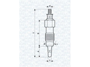 MAGNETI MARELLI 062900073304 kaitinimo žvakė 
 Kibirkšties / kaitinamasis uždegimas -> Kaitinimo kaištis
98459883, 98462492, 98462492