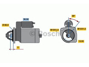 BOSCH 0 986 019 910 starteris 
 Elektros įranga -> Starterio sistema -> Starteris
04686 107, 4686 107, 04686107, 4686 107