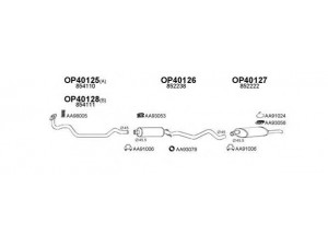VENEPORTE 400127 išmetimo sistema 
 Išmetimo sistema -> Išmetimo sistema, visa