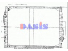 AKS DASIS 460330T radiatorius, variklio aušinimas