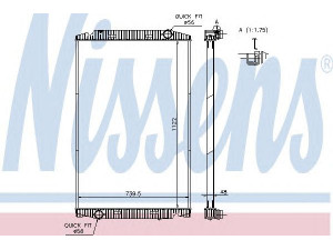 NISSENS 63329A radiatorius, variklio aušinimas 
 Aušinimo sistema -> Radiatorius/alyvos aušintuvas -> Radiatorius/dalys
41214447
