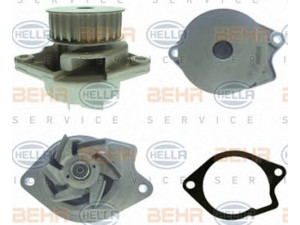 HELLA 8MP 376 800-031 vandens siurblys 
 Aušinimo sistema -> Vandens siurblys/tarpiklis -> Vandens siurblys
036 121 005 B, 036 121 005 E, 036 121 005 EX