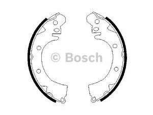 BOSCH 0 986 487 208 stabdžių trinkelių komplektas 
 Techninės priežiūros dalys -> Papildomas remontas
MB366143, MB534656, MR981238