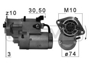 ERA 220703 starteris 
 Elektros įranga -> Starterio sistema -> Starteris
28100-64300, 28100-64310, 28100-64430