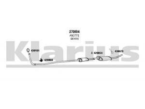 KLARIUS 120201E išmetimo sistema