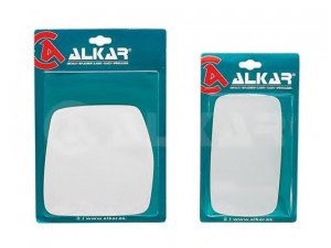 ALKAR 9501534 veidrodėlio stiklas, stiklo elementas 
 Kėbulas -> Langai/veidrodėliai -> Veidrodėlis