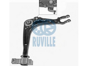 RUVILLE 935955 vikšro valdymo svirtis 
 Ašies montavimas/vairavimo mechanizmas/ratai -> Valdymo svirtis/pasukamosios svirties sujungimas -> Vairo trauklės (valdymo svirtis, išilginis balansyras, diago
3521.J6, 3521.J7, 3521.L2, 3521.Q0