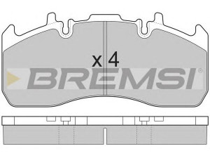 BREMSI BP7324 stabdžių trinkelių rinkinys, diskinis stabdys 
 Techninės priežiūros dalys -> Papildomas remontas
MDP5102, MDP5106, 20526569, 20568712