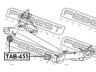 FEBEST TAB-455 stebulės laikiklio įvorė 
 Ašies montavimas/vairavimo mechanizmas/ratai -> Ašies atrama/ašies korpusas/ašies montavimas -> Pasukamojo veleno sujungimas
48725-12590