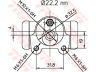 TRW BWH138 rato stabdžių cilindras 
 Stabdžių sistema -> Ratų cilindrai
7701017997, 7701024260