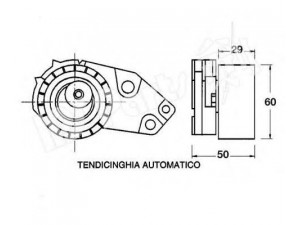 IPS Parts ITB-6W04 įtempiklis, paskirstymo diržas
96350550, 96350550