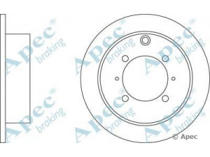 APEC braking DSK2045 stabdžių diskas 
 Stabdžių sistema -> Diskinis stabdys -> Stabdžių diskas
MB668063, MB668083, MB699964
