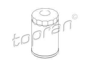TOPRAN 500 726 alyvos filtras 
 Techninės priežiūros dalys -> Techninės priežiūros intervalai
1 264 508, 1 266 773, 1142 1 264 508