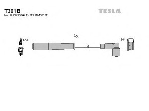 TESLA T301B uždegimo laido komplektas 
 Kibirkšties / kaitinamasis uždegimas -> Uždegimo laidai/jungtys