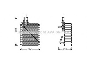 AVA QUALITY COOLING FDV348 garintuvas, oro kondicionierius 
 Oro kondicionavimas -> Garintuvas
2L8H19B555DB, 4099509, 4160159