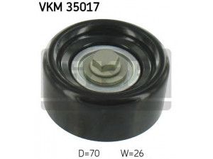 SKF VKM 35017 kreipiantysis skriemulys, V formos rumbuotas diržas 
 Diržinė pavara -> V formos rumbuotas diržas/komplektas -> Laisvasis/kreipiamasis skriemulys
12605492, 18 54 297, 12605492, 18 54 297