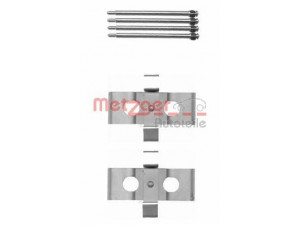 METZGER 109-1635 priedų komplektas, diskinių stabdžių trinkelės 
 Stabdžių sistema -> Diskinis stabdys -> Stabdžių dalys/priedai
004 163 50 00